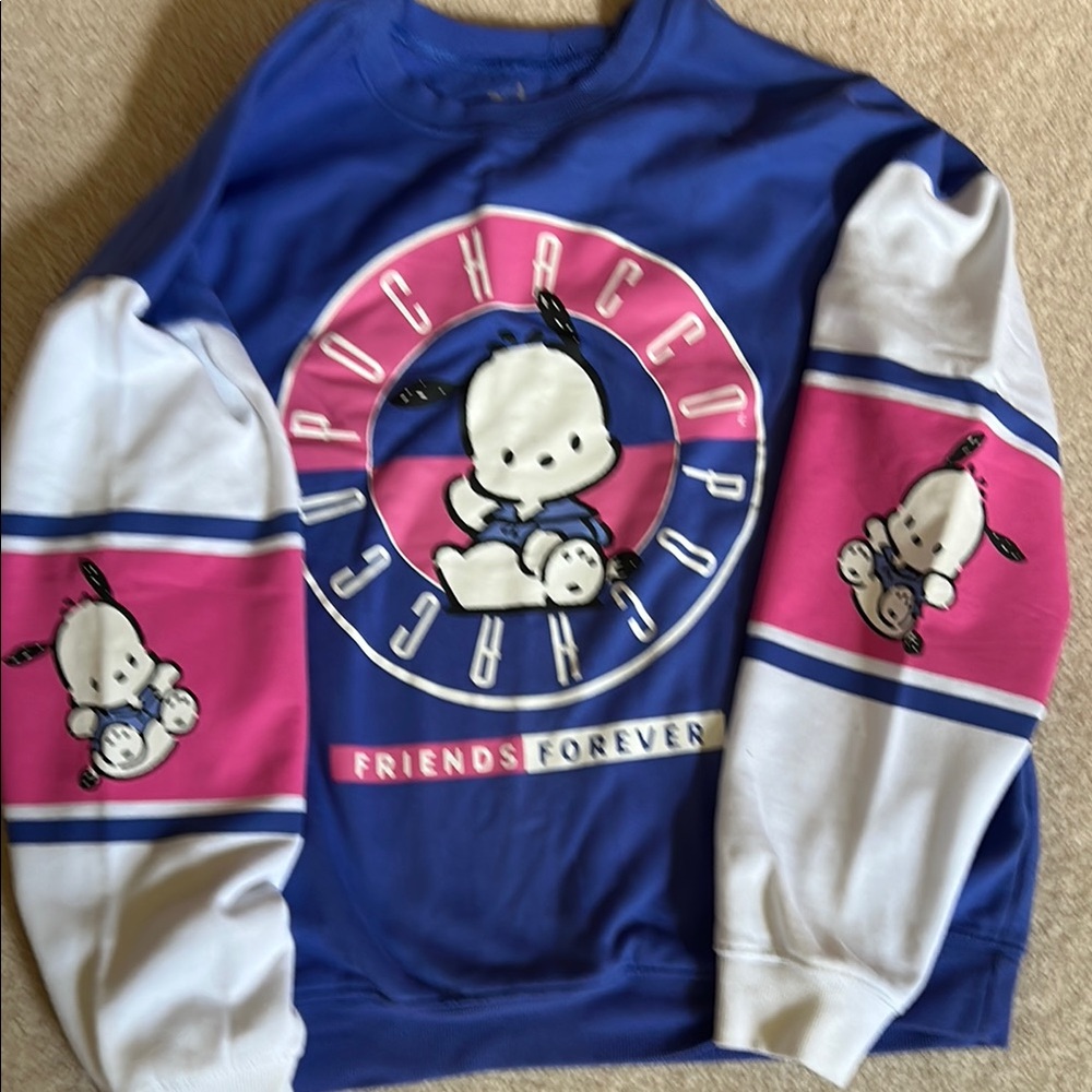 Sanrio Pochacco Blue Pullover - Picture 5 of 7